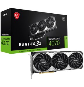 Karta graficzna MSI GeForce RTX 4070 Ventus 3X E1 12GB OC DLSS 3