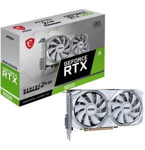 Karta graficzna MSI GeForce RTX 3050 Ventus 2X XS White OC 8GB