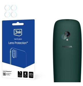 Szkło hybrydowe na obiektyw 3MK Lens Protection do Nokia 6310 (2024)