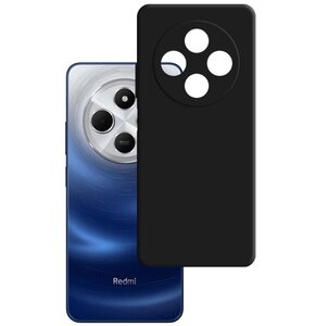 Etui 3MK Silicone Case do Xiaomi Redmi Note 14C Czarny