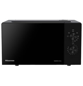 Kuchenka mikrofalowa HISENSE H20MOBP1G 700W średnica 25.5 cm pojemność 20L Pulse Technology Grill Czarny