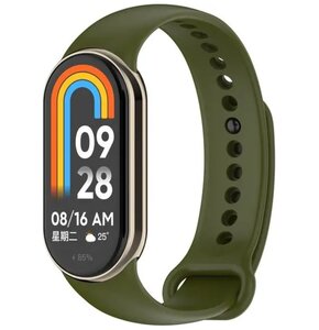 Pasek BELINE Simple do Xiaomi Mi Band 8/9 Zielony