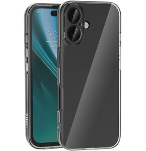 Etui ETTERI Clear do Apple iPhone 16 Plus Przezroczysty