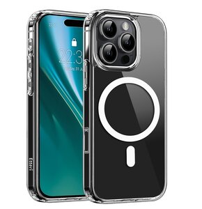 Etui ETTERI Hybrid Mag do Apple iPhone 16 Pro Przezroczysty