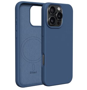 Etui ETTERI Silicone Mag do Apple iPhone 16 Pro Ciemno-niebieski