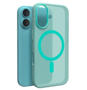 Etui PURO Cover Daylight MagSafe do Apple iPhone 16 Zielony