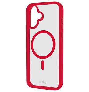 Etui SBS Mag Frame do Apple iPhone 16 Czerwony