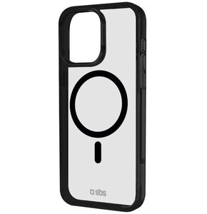 Etui SBS Mag Frame do Apple iPhone 16 Pro Max Czarny