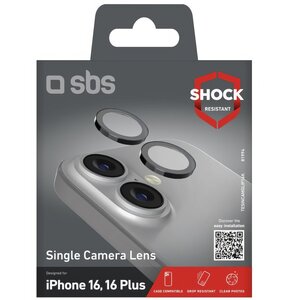 Szkło hartowane na obiektyw SBS Single Camera Lens do Apple iPhone 16/16 Plus