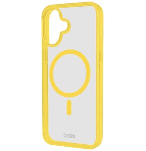 Etui SBS Mag Frame do Apple iPhone 16 Żółty