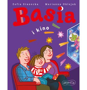 Książka Basia i kino Zofia Stanecka (twarda okładka)