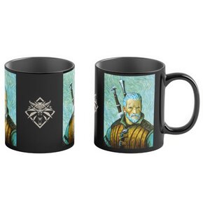 Kubek GOOD LOOT The Witcher Geralt & Vincent van Gogh