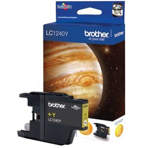 Tusz BROTHER LC-1240Y Żółty