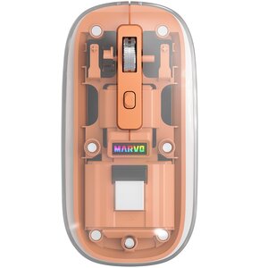 Mysz MARVO Prism B10 Pomarańczowy