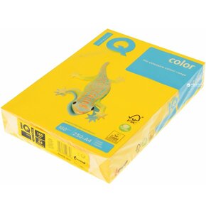 Papier do drukarki IQ Color Żółty 250 arkuszy