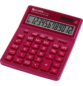 Kalkulator ELEVEN SDC-444XRPKE Zasilanie bateryjno-słoneczne, 4 pamięci