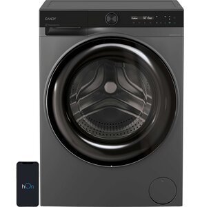 Pralka CANDY AI ProWash 700 BS 49SB8G-S 9kg 1400 obr ProActive EcoWash hOn Szybkie programy Higiena Plus Polar Gray