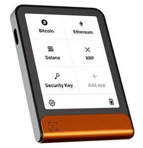 Portfel kryptowalut LEDGER Flex Orange Crypto Hardware Wallet