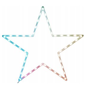 Gwiazda CHRISTMAS DECORATION 60 cm