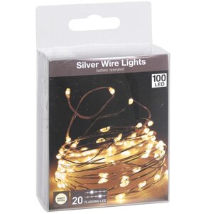 Lampki choinkowe LED CHRISTMAS DECORATION 300017 4.95 m Bateryjne