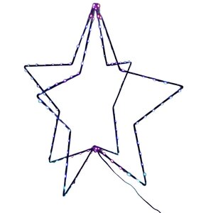 Gwiazda dekoracyjna CHRISTMAS DECORATION RGB 120 Led