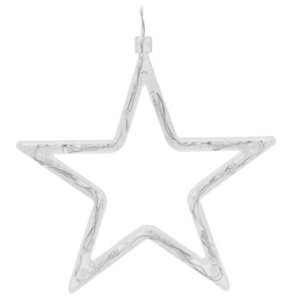 Gwiazda CHRISTMAS DECORATION 18 cm 10 LED