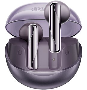 Słuchawki douszne QCY T32 AilyBuds Clear  Fioletowy