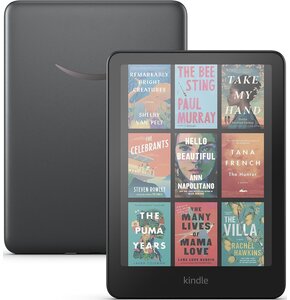 Czytnik e-booków AMAZON Kindle Colorsoft Signature Edition 7", Podświetlany ekran, Wi-Fi Czarny