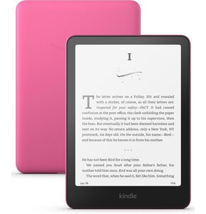 Czytnik e-booków AMAZON Kindle 7", Podświetlany ekran, Wi-Fi Różowy