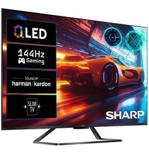 Telewizor SHARP 55GR8765E 55" QLED 4K 144Hz Google TV Dolby Atmos Dolby Vision HDMI 2.1