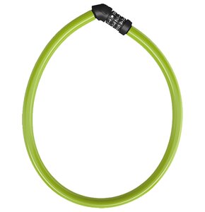 Zapięcie rowerowe ABUS 4408C/65 Linka Zielony