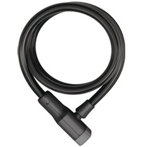 Zapięcie rowerowe ABUS Racer 6412K/120 Linka Czarny