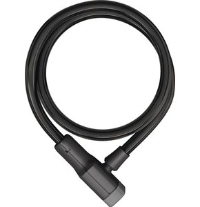 Zapięcie rowerowe ABUS Racer 6412K/85 + uchwyt SCMU Linka Czarny