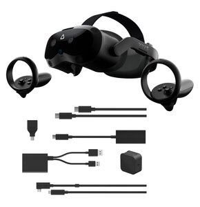 Gogle VR HTC Vive Focus Vision + Zestaw akcesoriów HTC VIVE Wired Streaming Kit