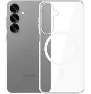 Etui 3MK Clear MagCase do Samsung Galaxy S25+ Przezroczysty