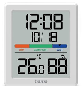 Termometr HAMA Paros Biały