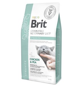 Karma dla kota BRIT Grain Free Veterinary Diets Cat Struvite 5 kg