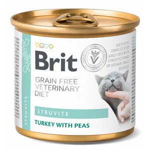 Karma dla kota BRIT Grain Free Veterinary Diet Cat Struvite 200 g