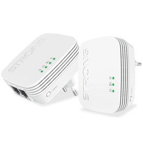 Powerline STRONG 600 Duo Wi-Fi Mini 600 Mb/s, Zasięg 300 m (2 szt.)