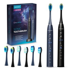 Szczoteczka soniczna BERDSEN Galaxy Duo (2 sztuki) Czarny i Granatowy