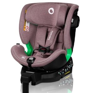 Fotelik samochodowy LIONELO Harmony i-Size (0-36 kg) Różowy