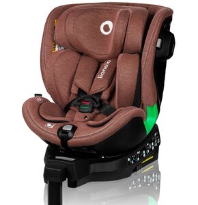 Fotelik samochodowy LIONELO Harmony i-Size 40-150 cm (0-36 kg) Czerwony