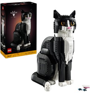 LEGO 21349 IDEAS Czarno-biały kot