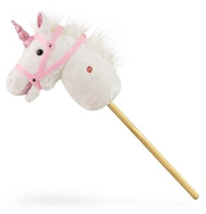 Koń na kiju MILLY MALLY Hobby Horse 6086 A4 Biały