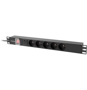 Listwa LANBERG PDU-05E-0200-IEC-BK (2 m)