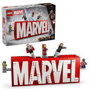 LEGO 76313 Marvel Logo MARVEL z minifigurkami