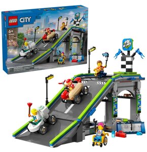 LEGO 60460 City Bez granic: tor z rampami dla wyścigówek