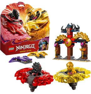 LEGO 71826 NINJAGO Smocze Spinjitzu — zestaw bitewny