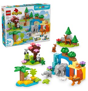 LEGO 10446 DUPLO Rodziny dzikich zwierząt 3w1