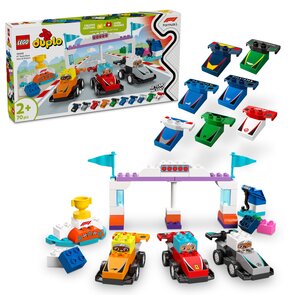 LEGO 10445 DUPLO Bolidy i kierowcy F1